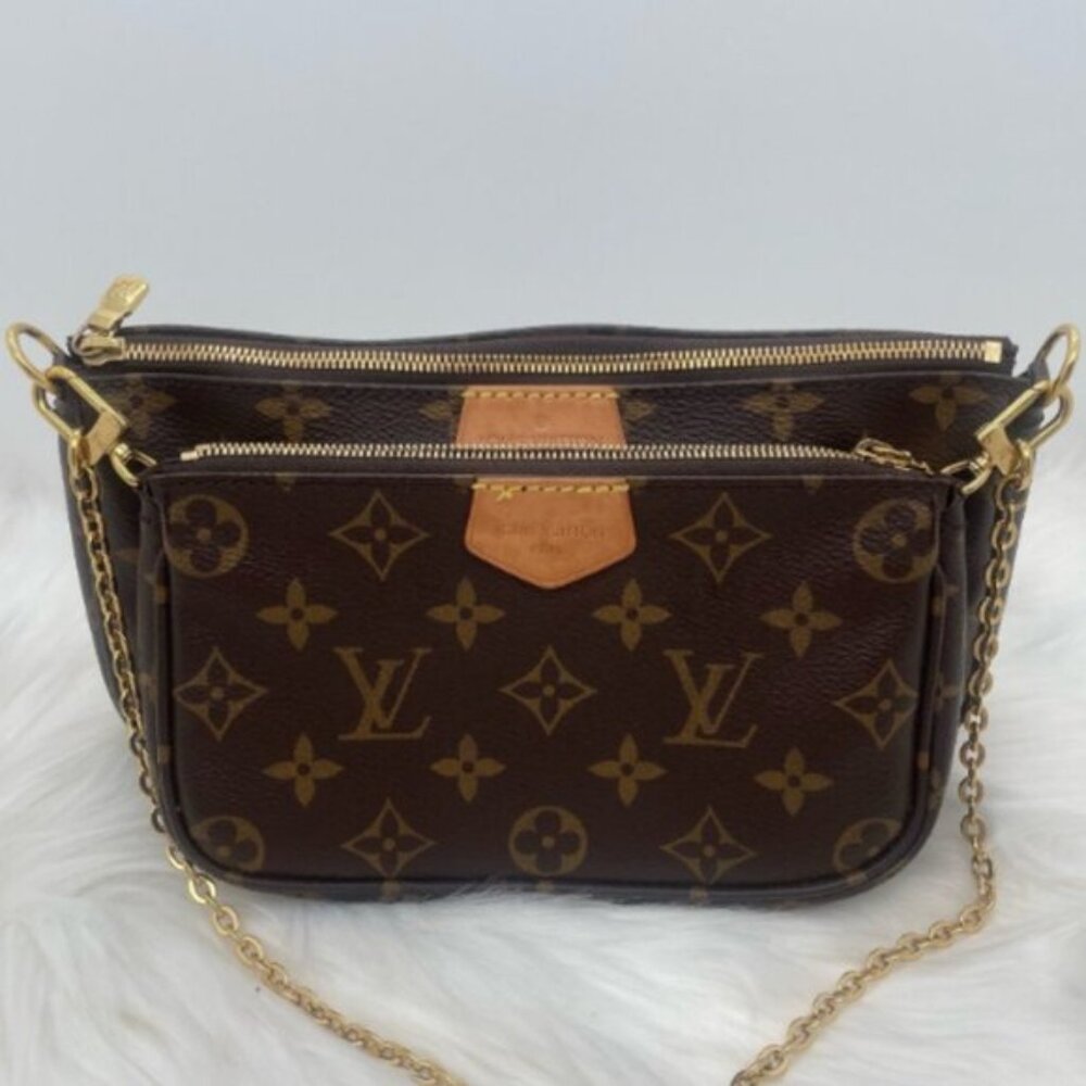 Louis Vuitton Mahjong Bag Three-piece Set Three-piece Set Pink Ribbon